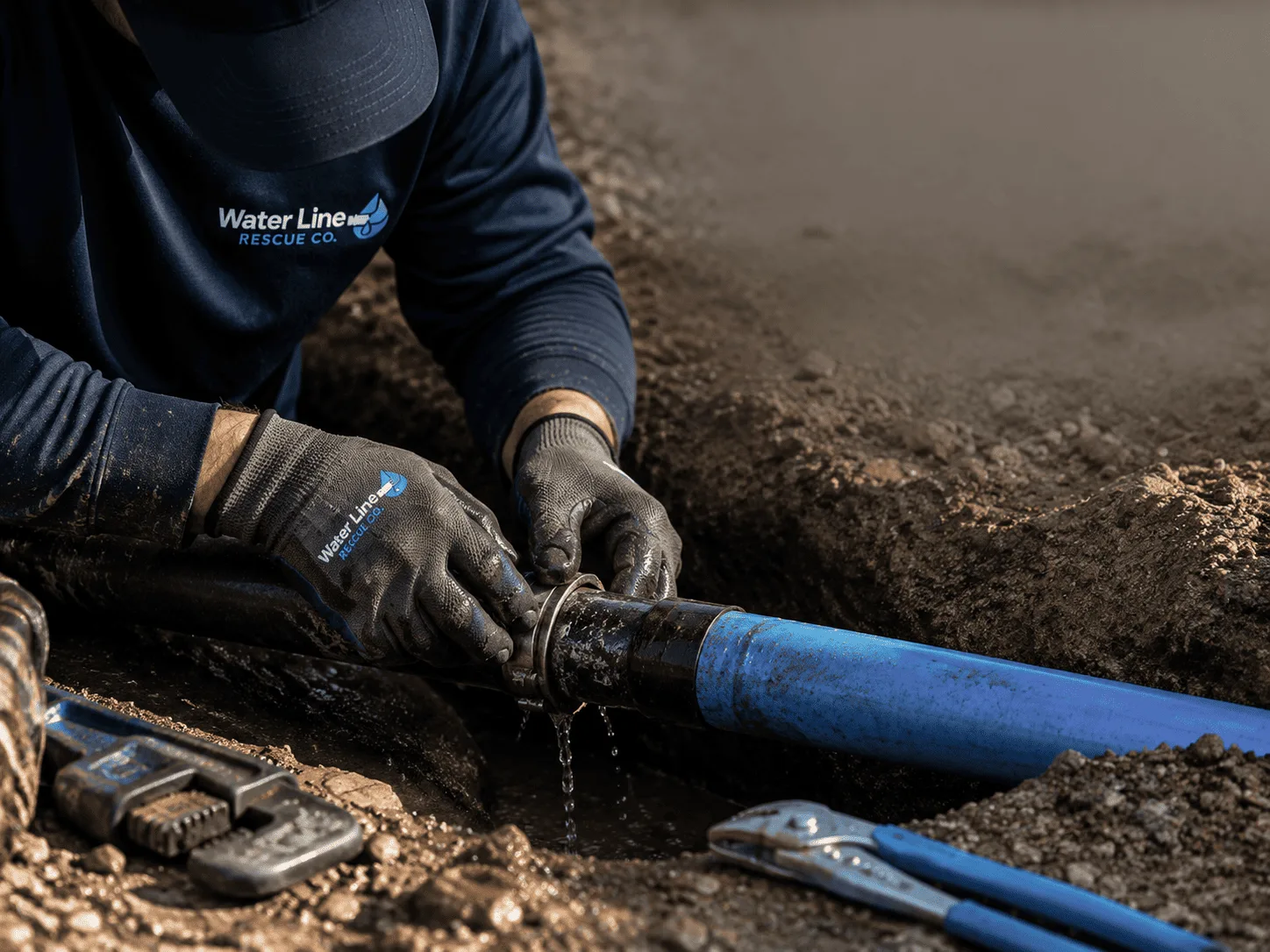Why choose Water Line Repair in Tonganoxie, KS